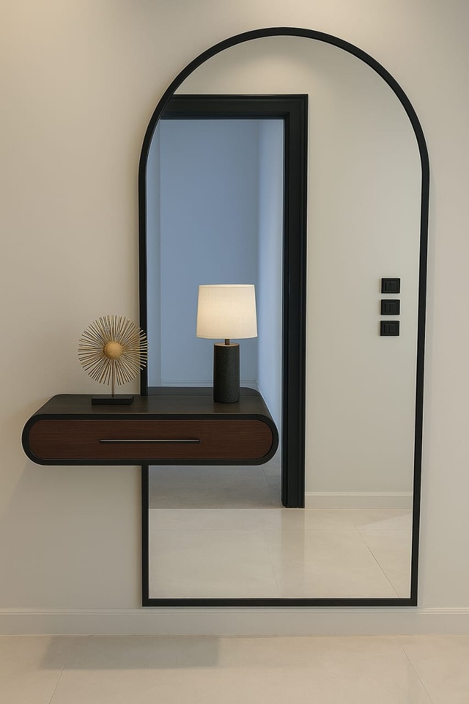 Modern Mirror with Drawer