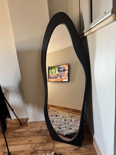 Modern Mirror - Black Frame